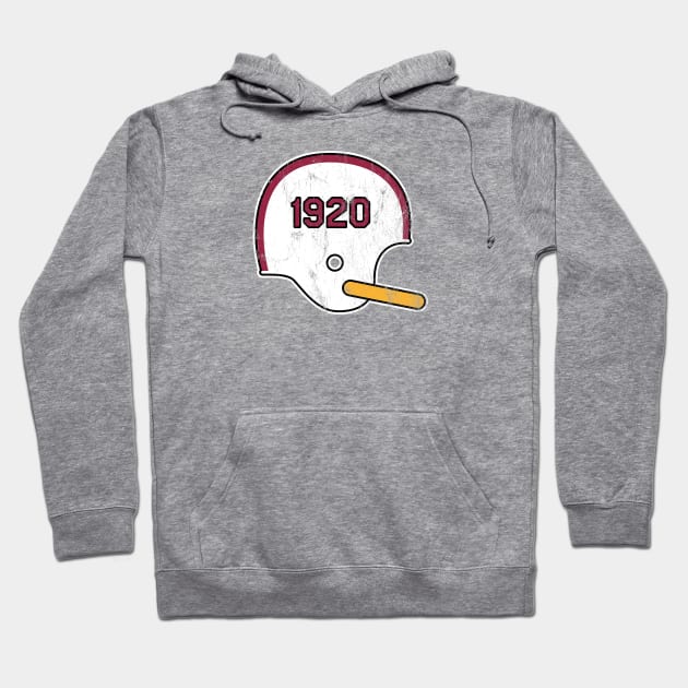 Arizona Cardinals Year Founded Vintage Helmet Hoodie by Rad Love